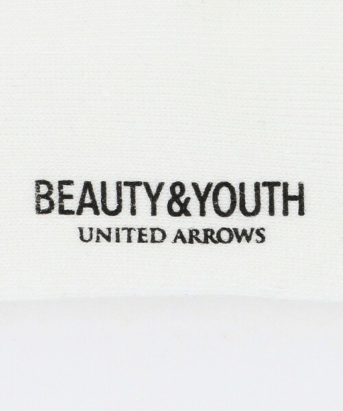 BEAUTY&YOUTH UNITED ARROWS（ビューティーアンドユースユナイテッドアローズ）の「フリーダム スタンダード ロゴ ソックス（ソックス/靴下・メンズ・イエロー/オフホワイト/ターコイズブルー/ブラック/ホワイト・FREE）」の7枚目の写真