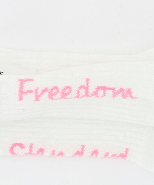 BEAUTY&YOUTH UNITED ARROWS（ビューティーアンドユースユナイテッドアローズ）の「フリーダム スタンダード ロゴ ソックス（ソックス/靴下・メンズ・イエロー/オフホワイト/ターコイズブルー/ブラック/ホワイト・FREE）」の8枚目の写真