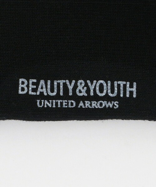 BEAUTY&YOUTH UNITED ARROWS（ビューティーアンドユースユナイテッドアローズ）の「フリーダム スタンダード ロゴ ソックス（ソックス/靴下・メンズ・イエロー/オフホワイト/ターコイズブルー/ブラック/ホワイト・FREE）」の10枚目の写真