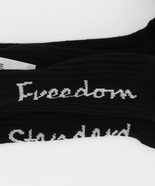 BEAUTY&YOUTH UNITED ARROWS（ビューティーアンドユースユナイテッドアローズ）の「フリーダム スタンダード ロゴ ソックス（ソックス/靴下・メンズ・イエロー/オフホワイト/ターコイズブルー/ブラック/ホワイト・FREE）」の11枚目の写真