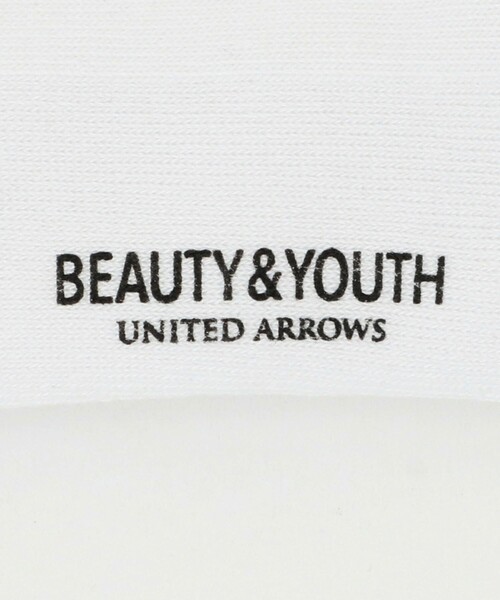 BEAUTY&YOUTH UNITED ARROWS（ビューティーアンドユースユナイテッドアローズ）の「フリーダム スタンダード ロゴ ソックス（ソックス/靴下・メンズ・イエロー/オフホワイト/ターコイズブルー/ブラック/ホワイト・FREE）」の16枚目の写真