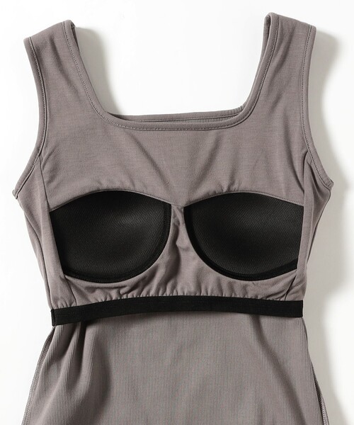 B:MING by BEAMS（ビーミングバイビームス）の「タンク ブラトップ（S～M）（タンクトップ・レディース・オフホワイト/ブラック/ブラウン系その他2・MEDIUM/SMALL）」の11枚目の写真