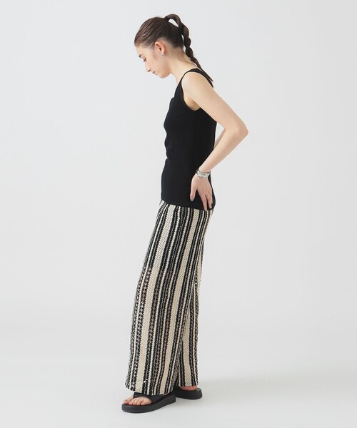 B:MING by BEAMS（ビーミングバイビームス）の「タンク ブラトップ（S～M）（タンクトップ・レディース・オフホワイト/ブラック/ブラウン系その他2・MEDIUM/SMALL）」の14枚目の写真