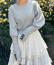 Alley Tokyo | コルセット切替リブTOPS(Tシャツ/カットソー)