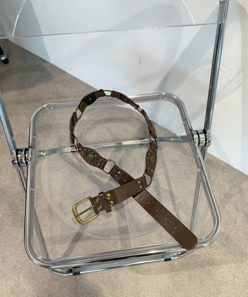 lilful（リルフル）の「グランジ ヴィンテージデザインベルト（ベルト・レディース・ブラウン・F）」の4枚目の写真