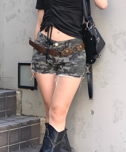 lilful（リルフル）の「グランジ ヴィンテージデザインベルト（ベルト・レディース・ブラウン・F）」の12枚目の写真