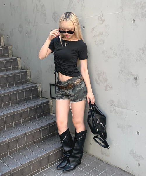 lilful（リルフル）の「グランジ ヴィンテージデザインベルト（ベルト・レディース・ブラウン・F）」の10枚目の写真