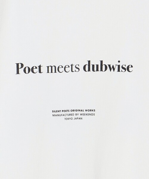 POET MEETS DUBWISE（ポエットミーツダブワイズ）の「＜POET MEETS DUBWISE＞ RISE T-Shirt/Tシャツ（Tシャツ/カットソー・メンズ・ダークグレー/ホワイト・XL/M/L）」の13枚目の写真