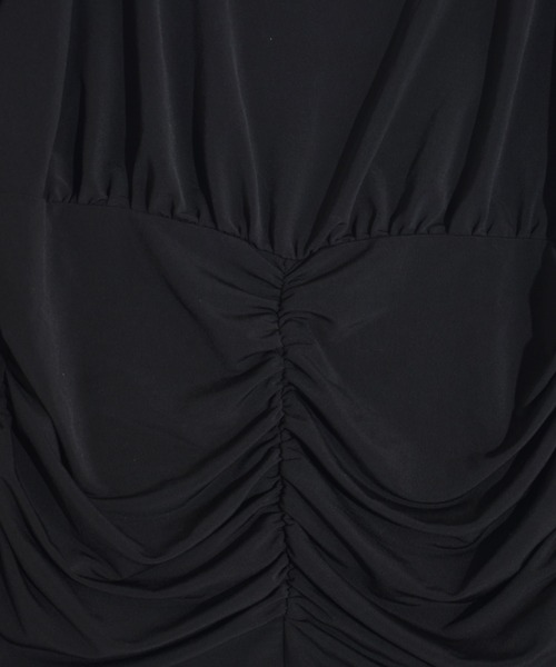 kiehtova（キエトヴァ）の「【kiehtova】MOIST GATHER BUSTIER TEE/モイスト ギャザー　ビスチェ ティー（Tシャツ/カットソー・レディース・ブラック/ホワイト・FREE）」の11枚目の写真