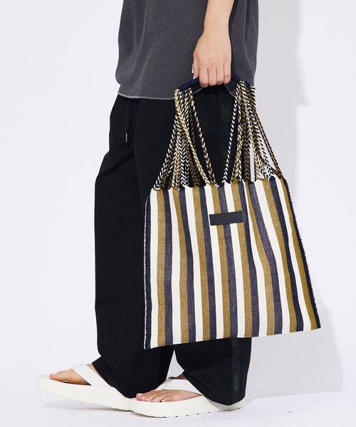 ABAHOUSE（アバハウス）の「【MOON BIRD/ムーンバード】手織りハンモックバッグ/ユニセックス（トートバッグ・メンズ・その他5/その他7/その他8/その他6/その他1/その他2/その他3/その他4・フリー）」の5枚目の写真