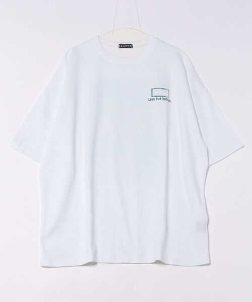 a.p.o.v.(エーピーオービー)の「a.p.o.v. バックマーブルボックスビッグプリントオーバーサイズTシャツ(Tシャツ/カットソー・メンズ・ブラック/ホワイト・ONESIZE)」の9枚目の写真