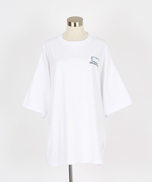 a.p.o.v.(エーピーオービー)の「a.p.o.v. バックマーブルボックスビッグプリントオーバーサイズTシャツ(Tシャツ/カットソー・メンズ・ブラック/ホワイト・ONESIZE)」の11枚目の写真