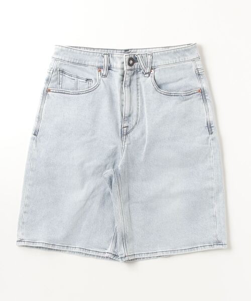 VOLCOM(ボルコム)の「ボルコム VOLCOM BILLOW DENIM SHORT_ショーツ(その他パンツ・メンズ・グレー・M/S)」の1枚目の写真