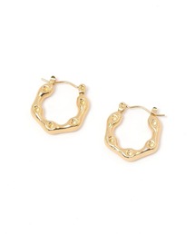 ステンレスボール3連ピアス / 451216