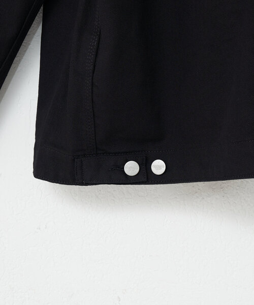 Carhartt WIP(カーハートダブリューアイピー)の「【Carhartt WIP/カーハート ダブリューアイピー】DREWE CHORE COAT/ドリューチョアコート(ブルゾン・レディース・ブラック/オフホワイト/ネイビー・MEDIUM)」の13枚目の写真