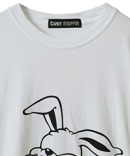 Candy Stripper(キャンディストリッパー)の「MAD NESS BIG Tシャツ(Tシャツ/カットソー・レディース・オフホワイト/ミント/ブラック・FREE)」の16枚目の写真