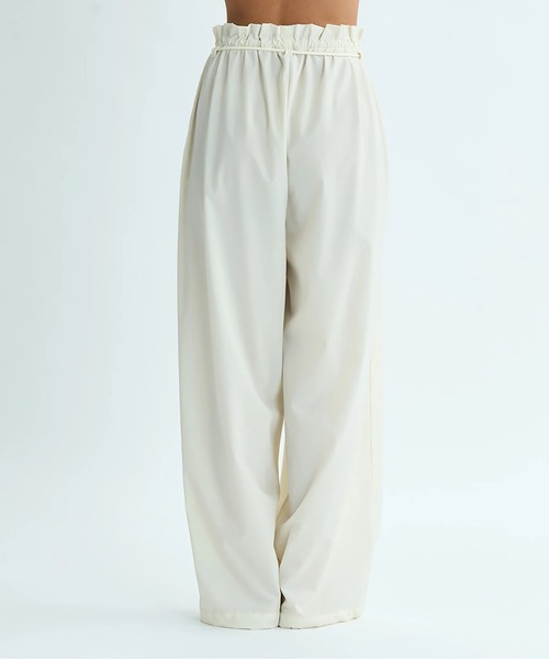 ROXY（ロキシー）の「YES SEA PANTS /ロキシー水陸両用ストレッチUVカット速乾塩素対応ドローコード付きワイドパンツ（水着）（ラッシュガード・レディース・ベージュ/ブラック・MEDIUM/LARGE/SMALL）」の16枚目の写真