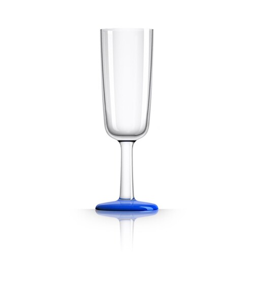 bpr BEAMS(ビーピーアール ビームス )の「Palm Products,Australia / Marc Newson Tritan(R) Non-slip Forever Flute 180ml(グラス/マグカップ/タンブラー・レディース・オレンジ/ミント・ONE SIZE)」の5枚目の写真