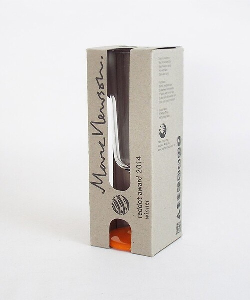 bpr BEAMS(ビーピーアール ビームス )の「Palm Products,Australia / Marc Newson Tritan(R) Non-slip Forever Flute 180ml(グラス/マグカップ/タンブラー・レディース・オレンジ/ミント・ONE SIZE)」の7枚目の写真