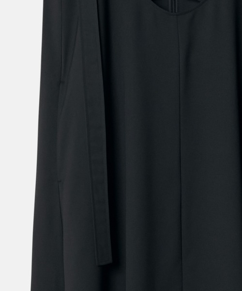 LE CIEL BLEU(ルシェルブルー)の「エクストラロングストラップAラインドレス / Extra Long Strap A-Line Dress(ワンピース・レディース・ブラック/カーキ・38/36)」の10枚目の写真