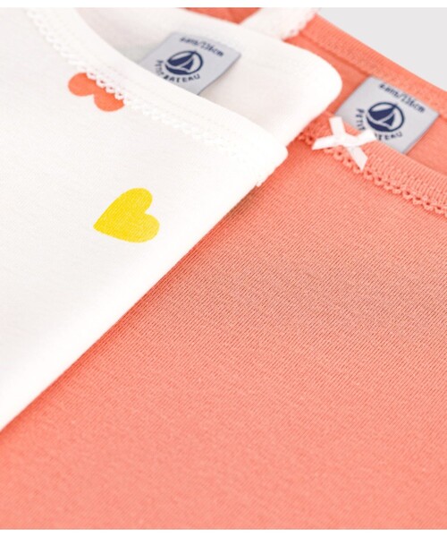 PETIT BATEAU（プチバトー）の「キャミソール２枚組（インナーウェア/肌着・キッズ・その他1・6YEAR/8YEAR/10YEAR/12YEAR）」の3枚目の写真