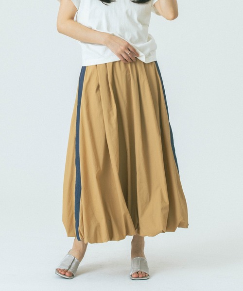 ROSE BUD(ローズバッド)の「SIDELINE BALLOON SKIRT(スカート・レディース・グレー/ベージュ/ホワイト・ONE SIZE)」の3枚目の写真