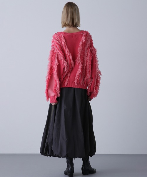 ROSE BUD(ローズバッド)の「SIDELINE BALLOON SKIRT(スカート・レディース・グレー/ベージュ/ホワイト・ONE SIZE)」の6枚目の写真