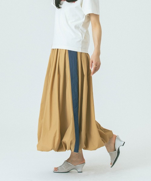 ROSE BUD(ローズバッド)の「SIDELINE BALLOON SKIRT(スカート・レディース・グレー/ベージュ/ホワイト・ONE SIZE)」の12枚目の写真