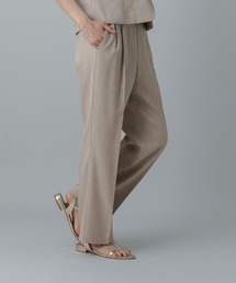 GLOBAL WORK | MATINEE LINE/リネンライクイージーストレートパンツ/495644(その他パンツ)