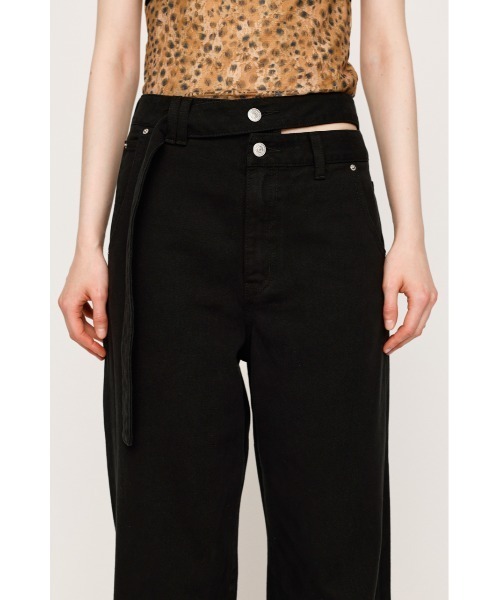 パンツ SLY DOUBLE HOLE BELT STRAIGHT PT-E セール】DOUBLE HOLE BELT STRAIGHT PT-E ダブル ホール ベルト