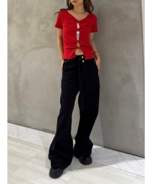 セール】DOUBLE HOLE BELT STRAIGHT PT-E ダブル ホール ベルト