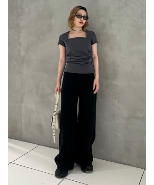 SLY（スライ）の「DOUBLE HOLE BELT STRAIGHT PT-E ダブル