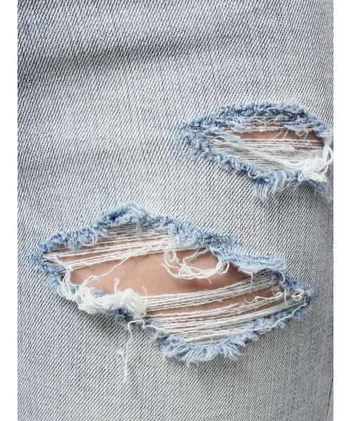 GYDA（ジェイダ）の「ハイウエストTIERED FRINGEフレアデニムパンツ（デニムパンツ・レディース・ライトブルー/インディゴブルー・X-SMALL/SMALL/MEDIUM）」の18枚目の写真
