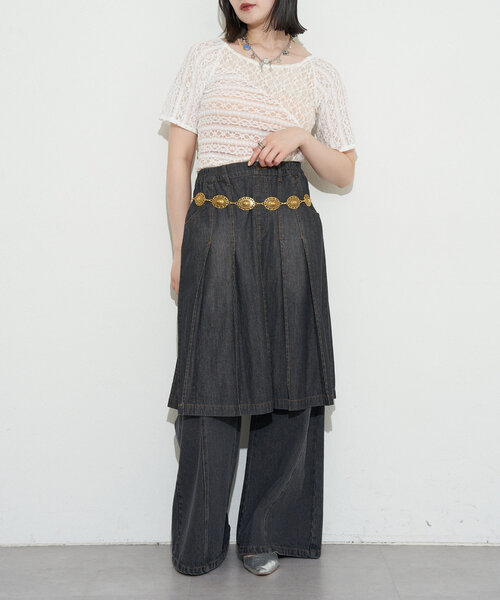 CIAOPANIC（チャオパニック）の「コンチョベルト（ベルト・レディース・シルバー/ゴールド・FREE）」の11枚目の写真