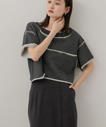 SENSE OF PLACE by URBAN RESEARCH | パッチワーククロップドトップ(Tシャツ/カットソー)