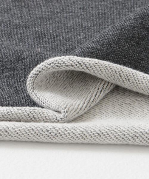 SENSE OF PLACE by URBAN RESEARCH（センスオブプレイスバイアーバンリサーチ）の「パッチワーククロップドトップ（Tシャツ/カットソー・レディース・チャコールグレー/オートミール/ライトグレー・ONE）」の12枚目の写真