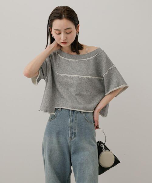 runurunuパッチワークデザイン トップス セットアップ runurunuパッチワークデザイン トップス セットアップ runurunuパッチ