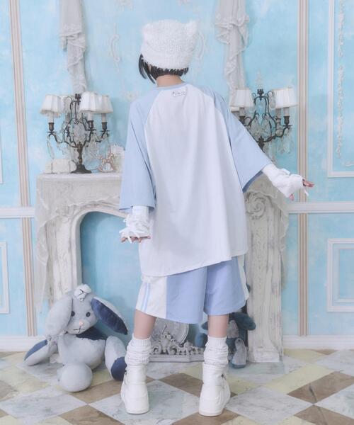 Whinny（ホワイニー）の「Whinny/ぬたほわやさんへようこそTシャツ（Tシャツ/カットソー・レディース・ブラック/サックスブルー/ホワイト・FREE）」の13枚目の写真