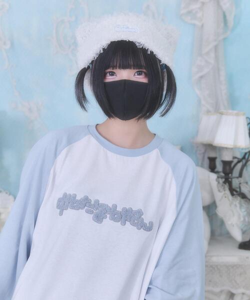 Whinny（ホワイニー）の「Whinny/ぬたほわやさんへようこそTシャツ（Tシャツ/カットソー・レディース・ブラック/サックスブルー/ホワイト・FREE）」の14枚目の写真