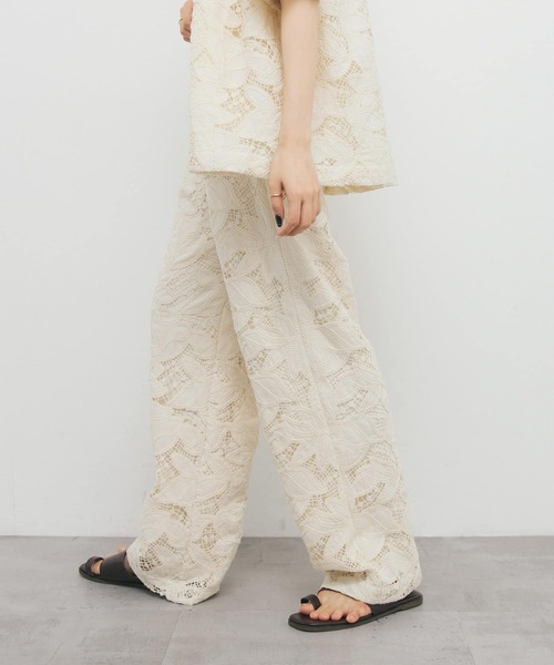 KBF ケミカルレースイージーパンツ 新品タグ付き KBF｜ケミカルレースイージーパンツ | Rakuten Fashion(楽天