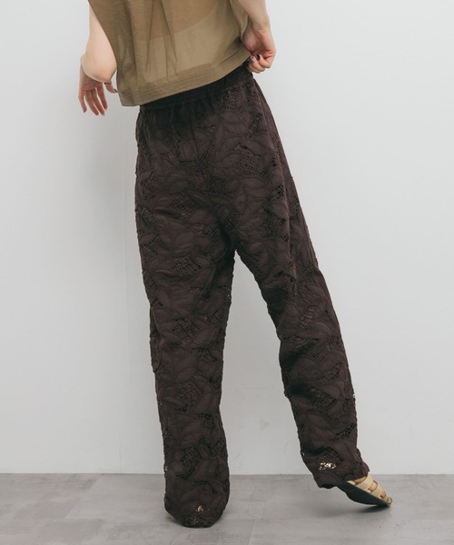 KBF ケミカルレースイージーパンツ 新品タグ付き KBF パンツ ケミカルレースイージーパンツ レディース