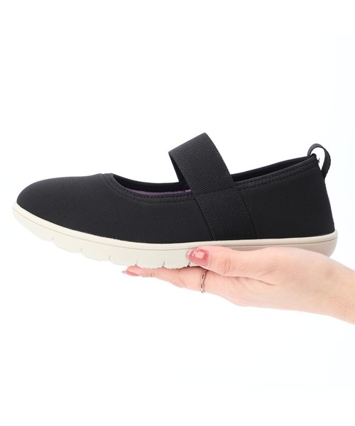 Pansy(パンジー)の「Pansy 2104 ストラップニットパンプス(パンプス・レディース・ブラック/ネイビー・22cm/23cm/24cm/24.5cm)」の5枚目の写真