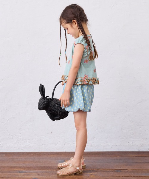 MARKEY'S（マーキーズ）の「総柄バルーンパンツ/セットアップ可能（その他パンツ・キッズ・ベージュ/ライトブルー/オフホワイト・80/90/100/110/120/130）」の11枚目の写真