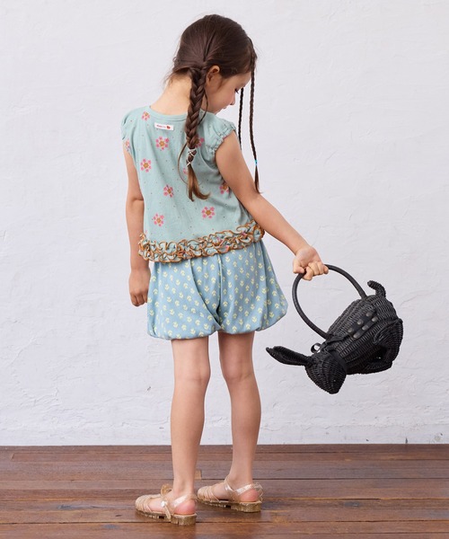 MARKEY'S（マーキーズ）の「総柄バルーンパンツ/セットアップ可能（その他パンツ・キッズ・ベージュ/ライトブルー/オフホワイト・80/90/100/110/120/130）」の12枚目の写真