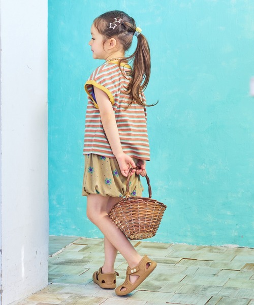 MARKEY'S（マーキーズ）の「総柄バルーンパンツ/セットアップ可能（その他パンツ・キッズ・ベージュ/ライトブルー/オフホワイト・80/90/100/110/120/130）」の7枚目の写真