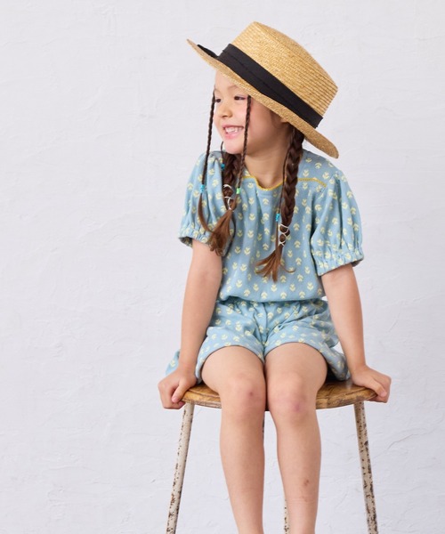 MARKEY'S（マーキーズ）の「総柄バルーンパンツ/セットアップ可能（その他パンツ・キッズ・ベージュ/ライトブルー/オフホワイト・80/90/100/110/120/130）」の16枚目の写真