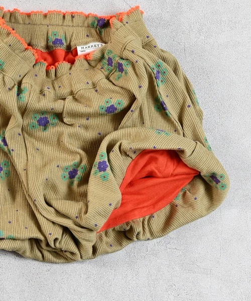 MARKEY'S（マーキーズ）の「総柄バルーンパンツ/セットアップ可能（その他パンツ・キッズ・ベージュ/ライトブルー/オフホワイト・80/90/100/110/120/130）」の5枚目の写真