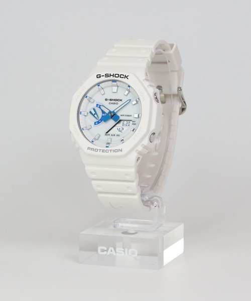 G-SHOCK(ジーショック)の「HIDDEN GLOW Series / GA-2100HDS-7AJF(アナログ腕時計・メンズ・ホワイト×ブルー・FREE)」の7枚目の写真