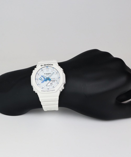 G-SHOCK(ジーショック)の「HIDDEN GLOW Series / GA-2100HDS-7AJF(アナログ腕時計・メンズ・ホワイト×ブルー・FREE)」の14枚目の写真