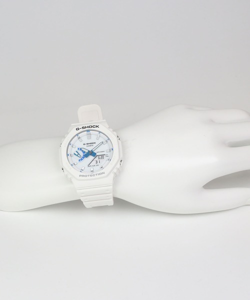 G-SHOCK(ジーショック)の「HIDDEN GLOW Series / GA-2100HDS-7AJF(アナログ腕時計・メンズ・ホワイト×ブルー・FREE)」の15枚目の写真